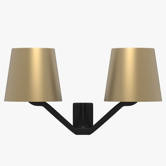 Tom Dixon Base Wall Lamp – Brushed Brass & Cast Iron – Brand New in Box - Picture 2 of 5